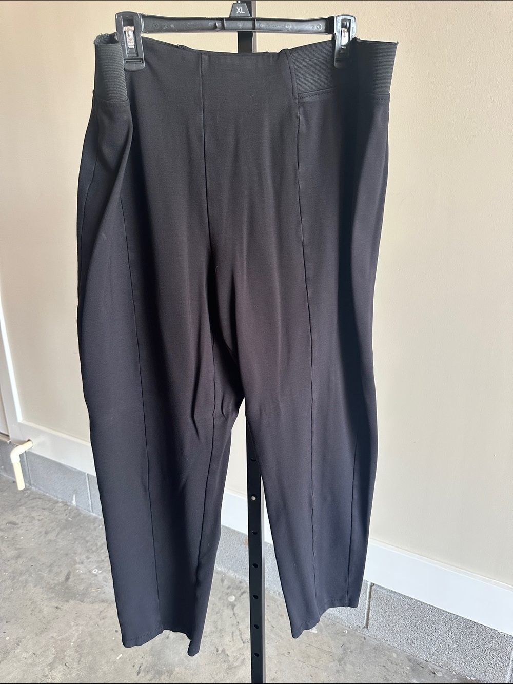 Terra & Sky Black Pullon dress pants size 2X
